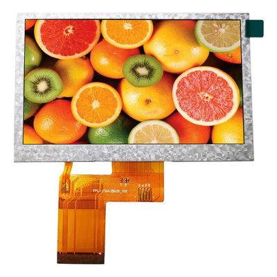 Un bon prix. panneau horizontal de 4.3inch TFT LCD avec l'écran tactile capacitif résistif en ligne